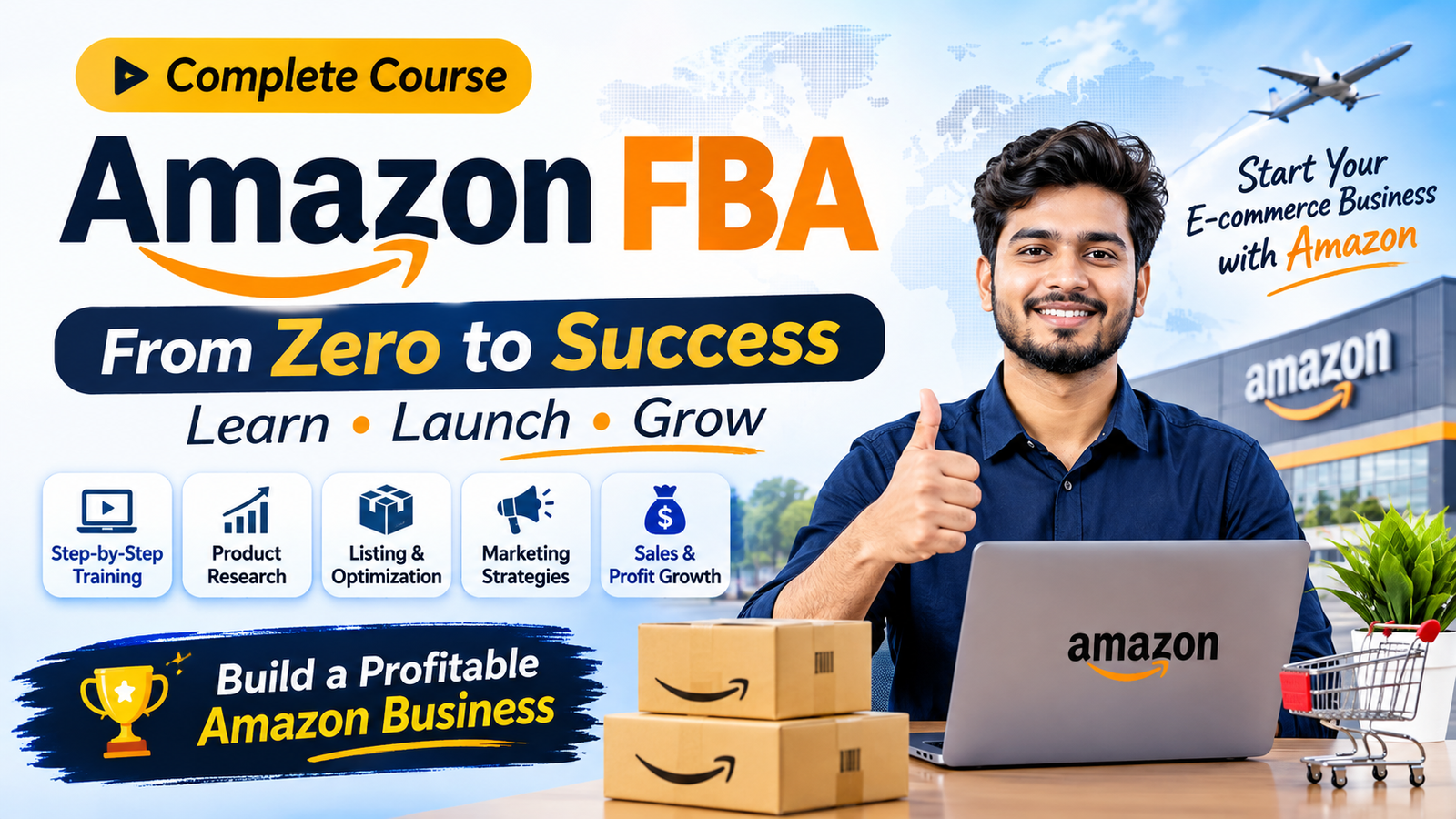 Complete Amazon FBA Course: From Beginner to Profitable Seller (Copy 1) (Copy 1)